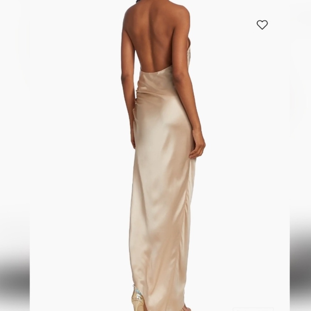 Amanda Uprichard champagne wedding dress - Picture 2 of 4